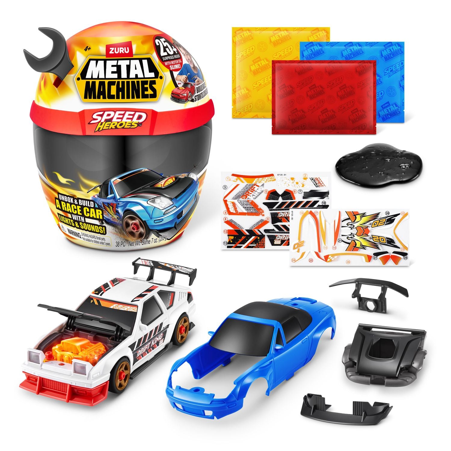 Metal Machines Speed Hero Helmet Playset