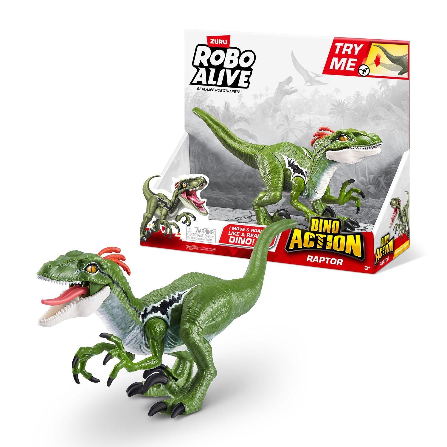 Robo Alive Dino Action Raptor