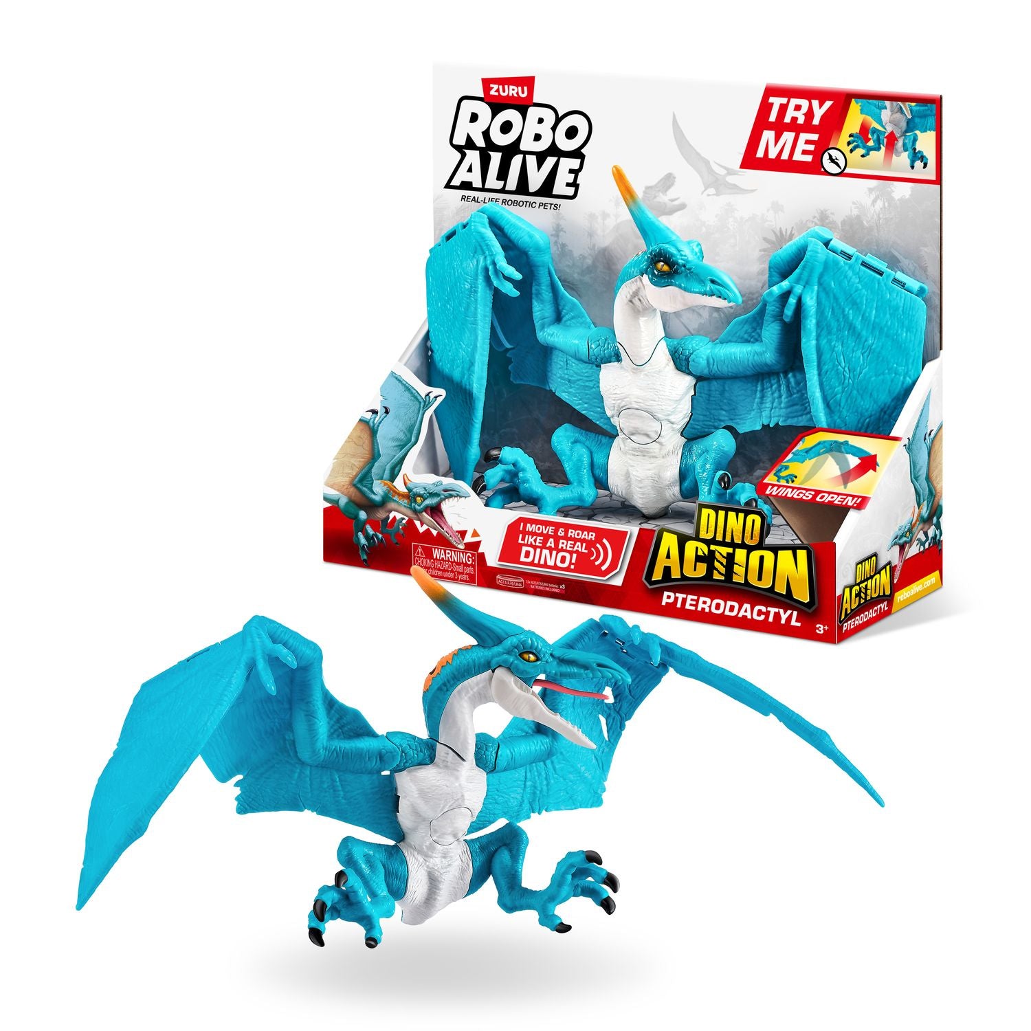 Robo Alive Dino Action Pteradactyl