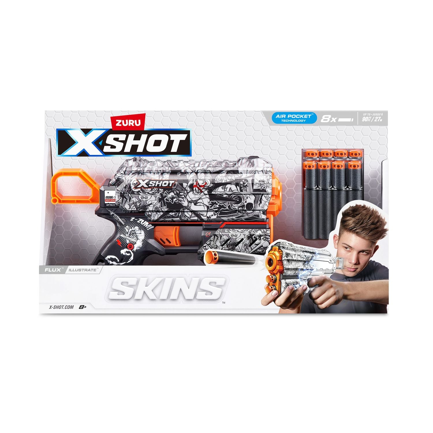 XSHOT Skins Flux Blaster