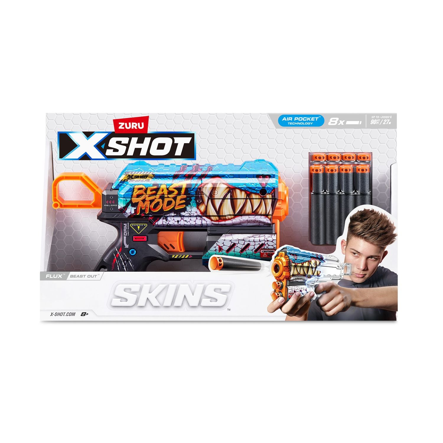 XSHOT Skins Flux Blaster