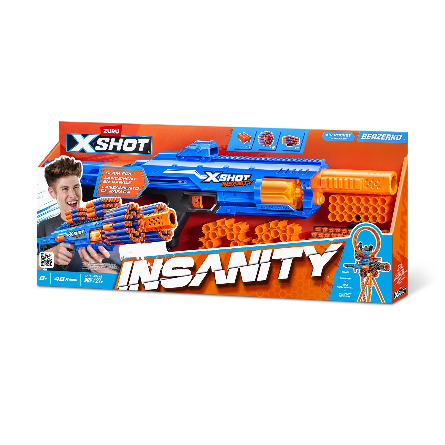 XSHOT Insanity Berzerko Blaster