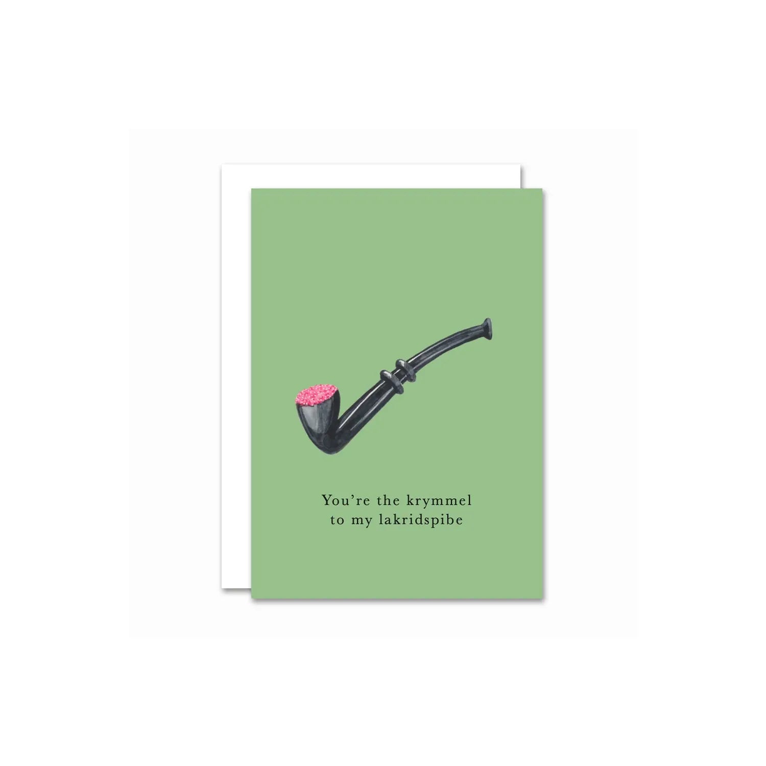 All By Voss Blomsterkort, Lakridspibe