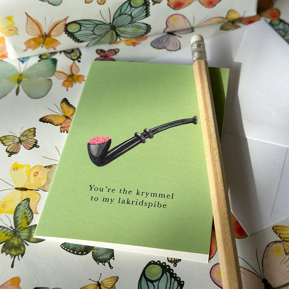 All By Voss Blomsterkort, Lakridspibe