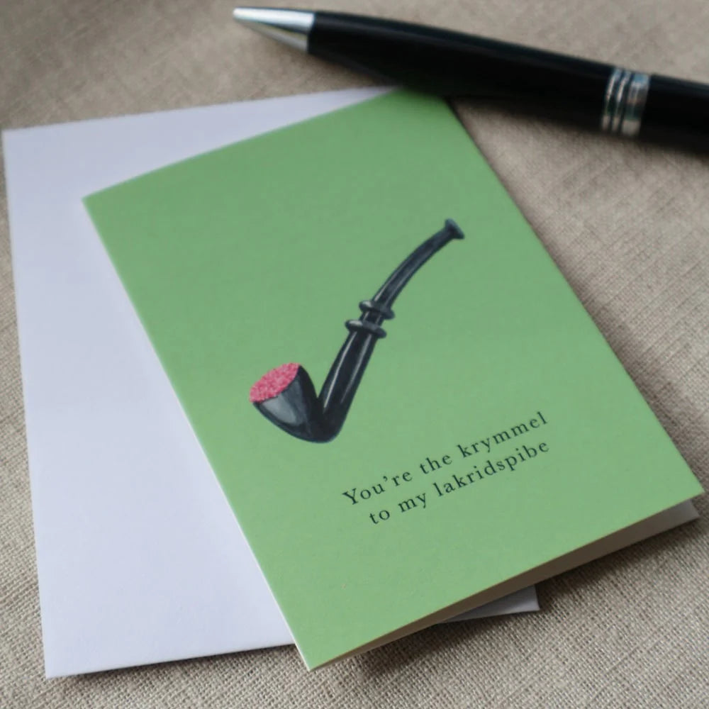 All By Voss Blomsterkort, Lakridspibe