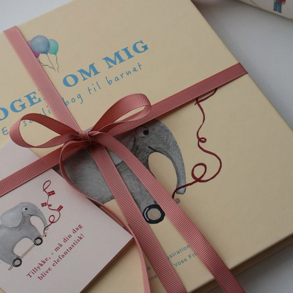 All By Voss Blomsterkort, Elefant