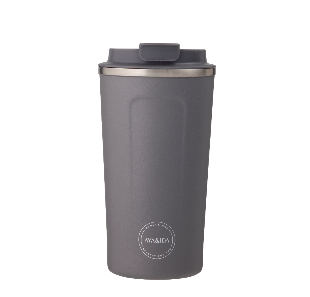 Aya & Ida Thermo Cup2Go 500 ml, Dark Grey