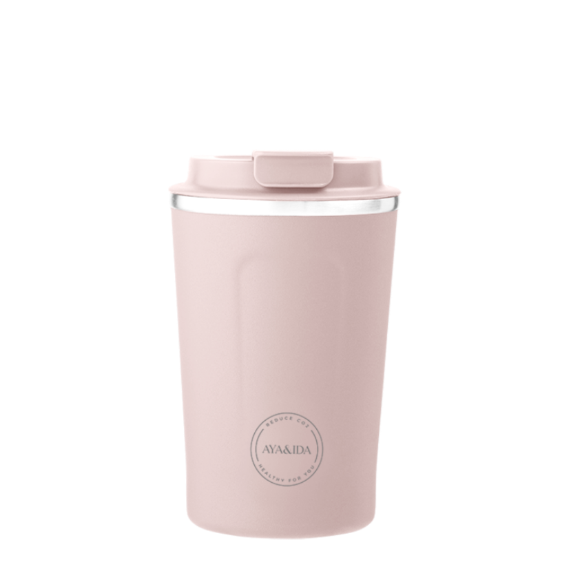 Aya & Ida Thermo Cup2Go 380 ml, Soft Rose