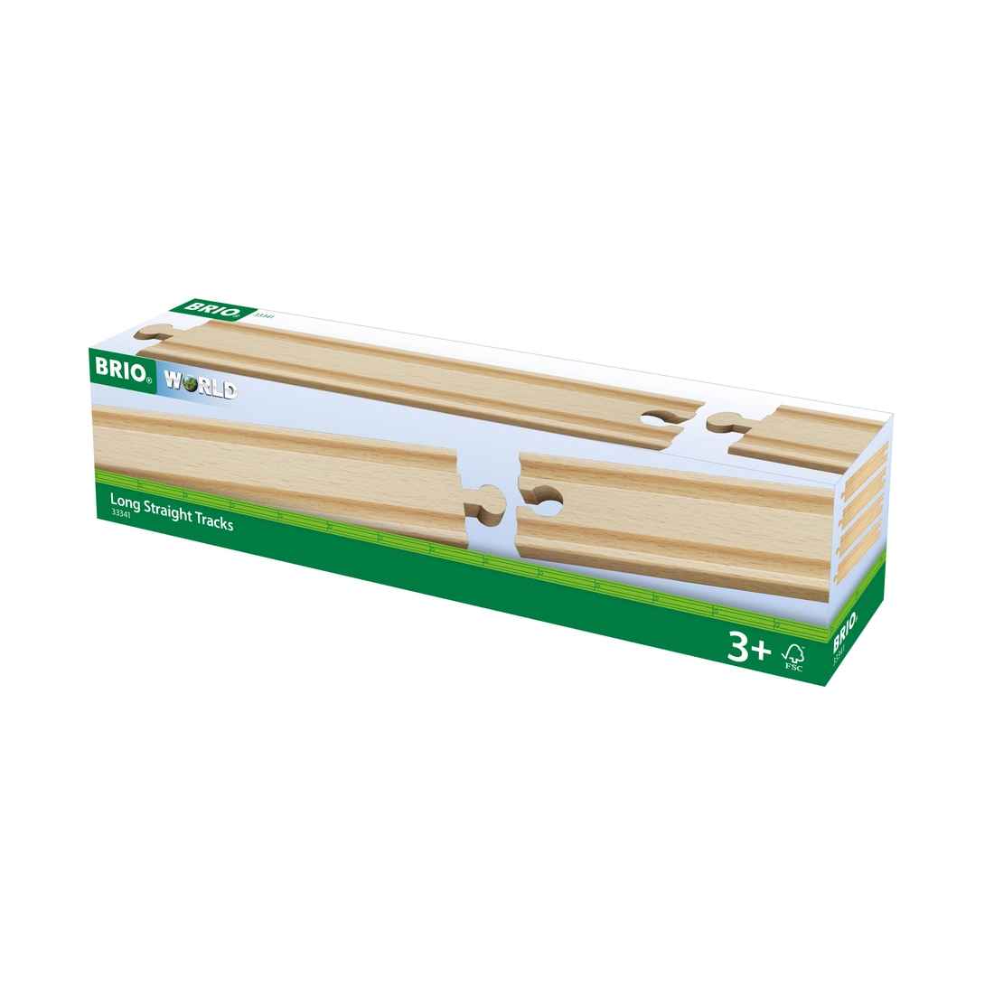 BRIO® Lige skinner lange 33341