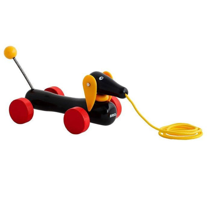 BRIO® trækdyr, Dachsie hund 30332