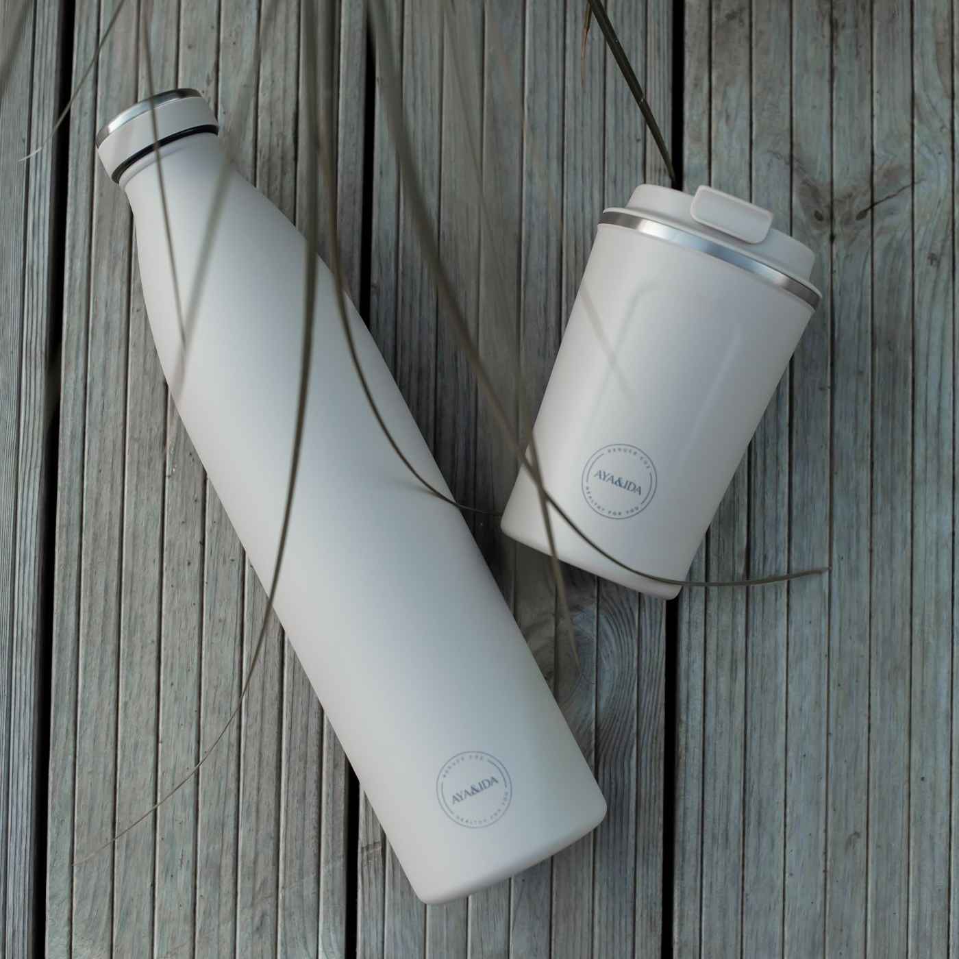 Aya & Ida Thermo Cup2Go 380 ml, Cream Beige