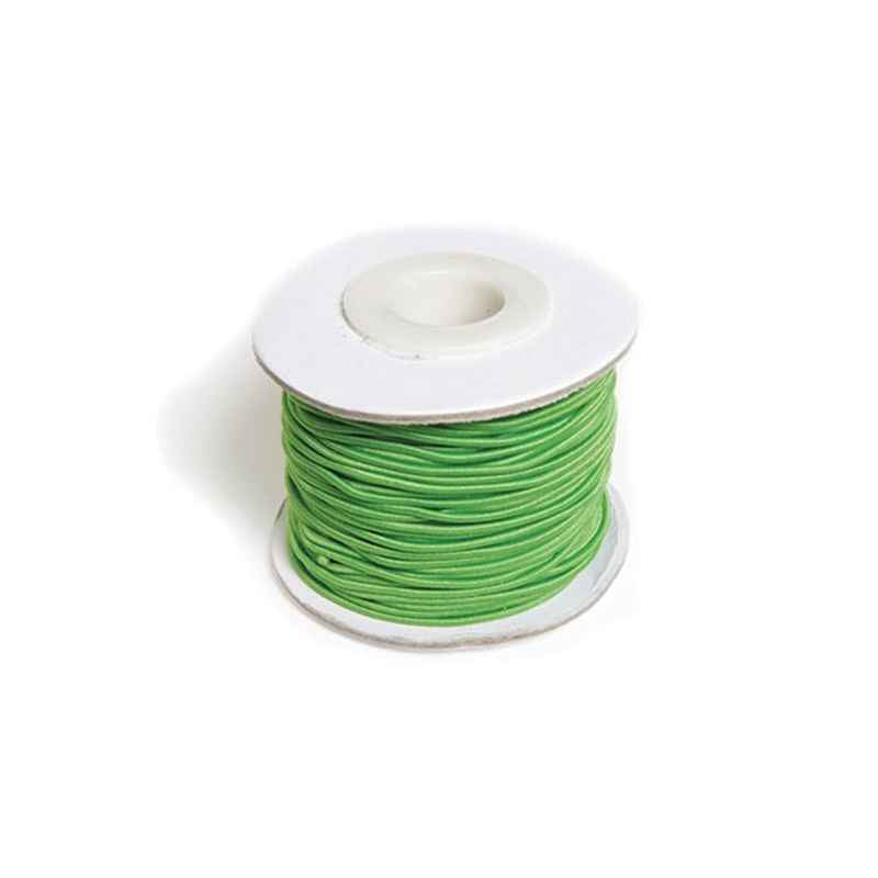 Elastiksnor 1,2 mm / 25 m, Grøn