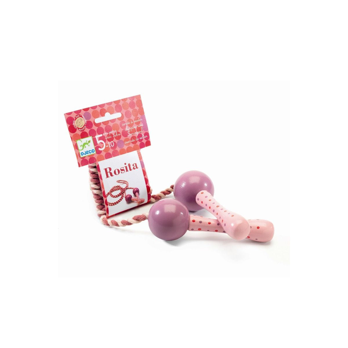 Djeco sjippetorv lyserød/lilla, Rosita