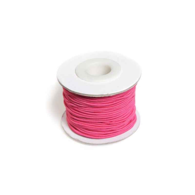 Elastiksnor 1,2 mm / 25 m, Pink