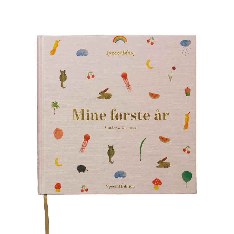 Specialday Mine første år bog - Minder og Gemmer, Rosa