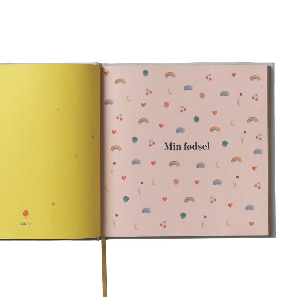 Specialday Mine første år bog - Minder og Gemmer, Rosa