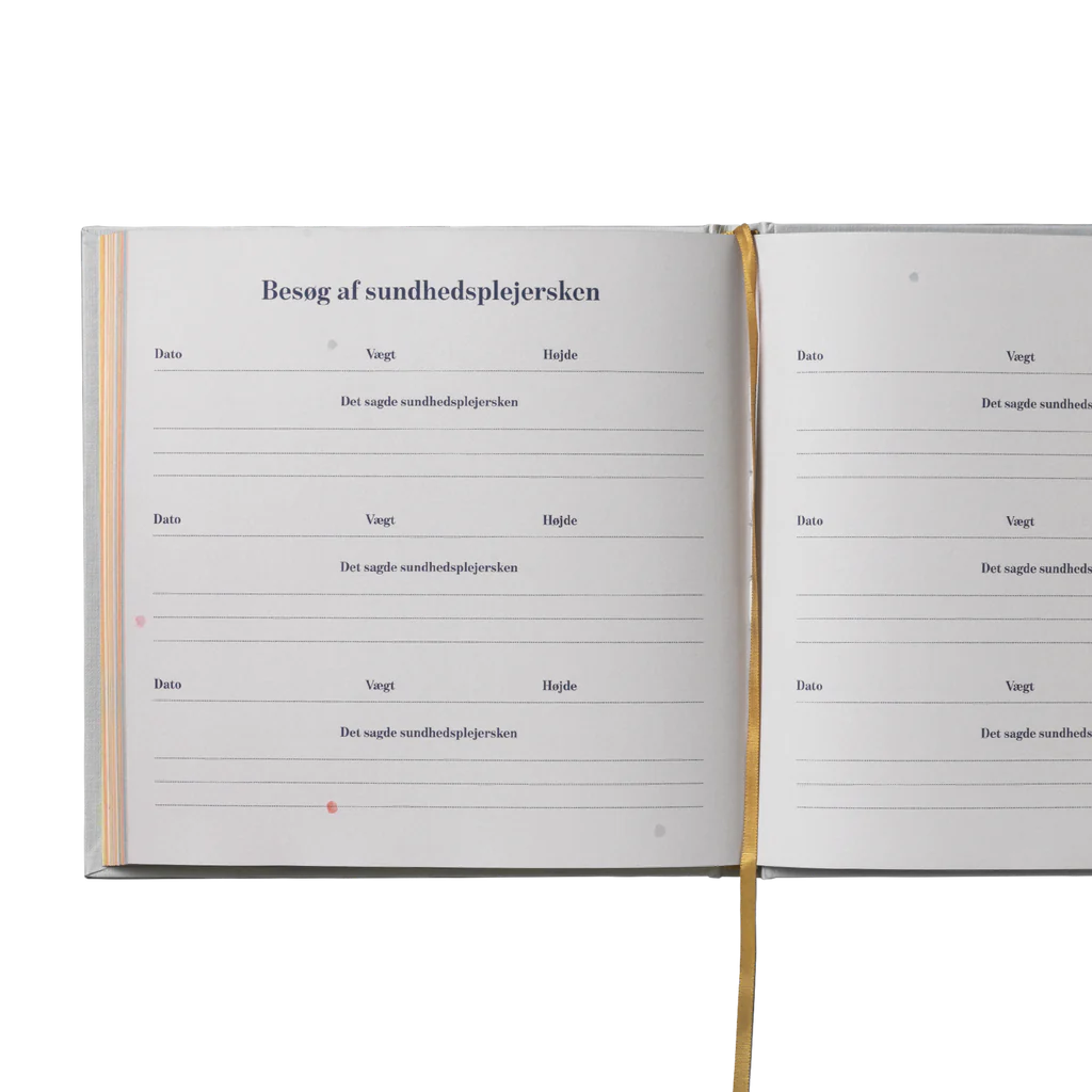 Specialday Mine første år bog - Minder og Gemmer, Rosa