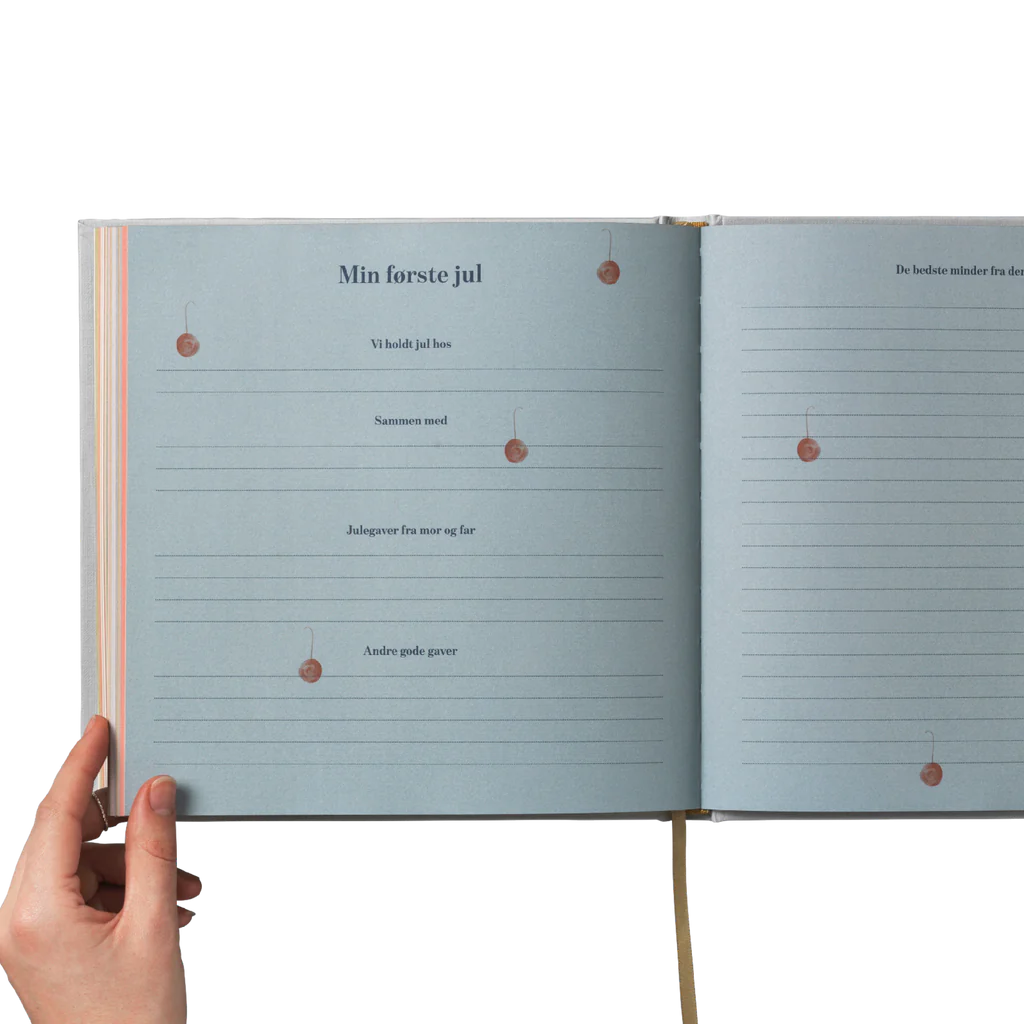 Specialday Mine første år bog - Minder og Gemmer, Blå