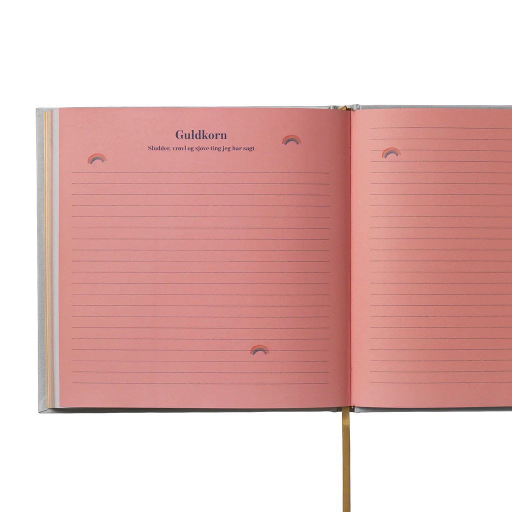 Specialday Mine første år bog - Minder og Gemmer, Blå