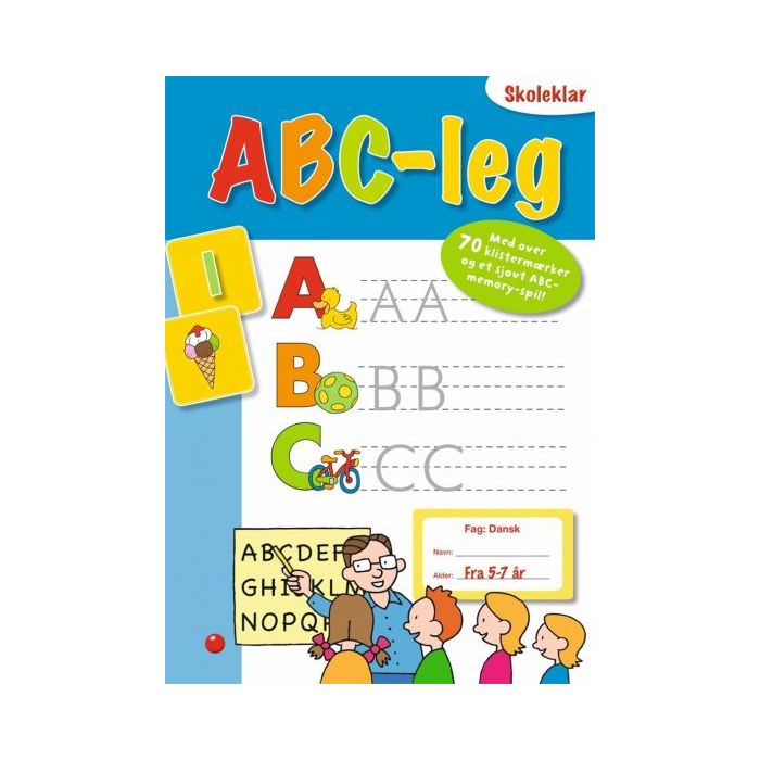 Opgavebog Skoleklar ABC-leg, Fra 5-7 år