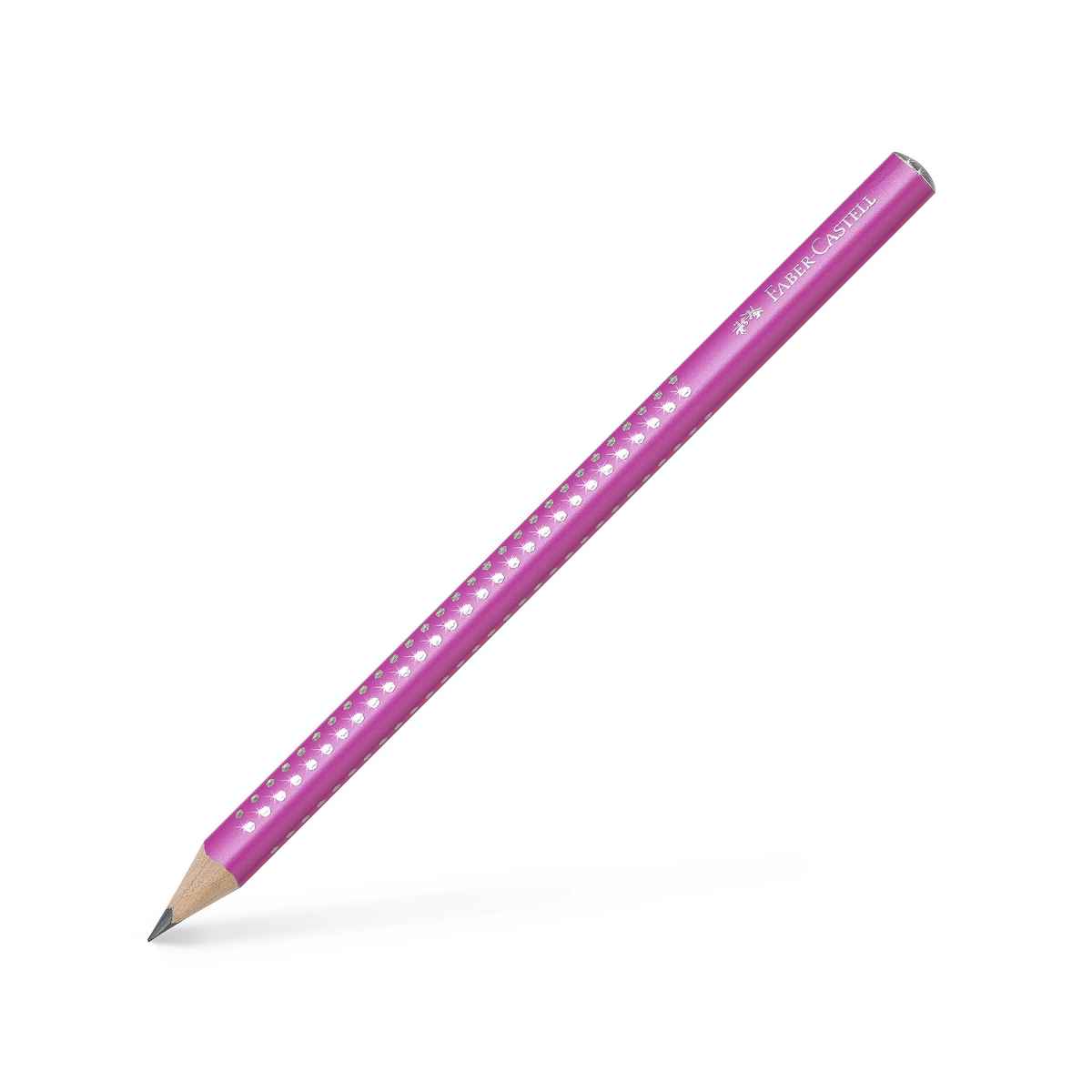 Faber-Castell Jumbo blyant sparkle m/glitter, Pink