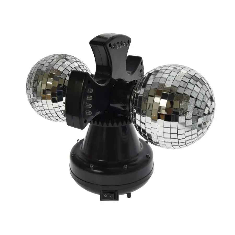 Twin Mirror Disco Ball