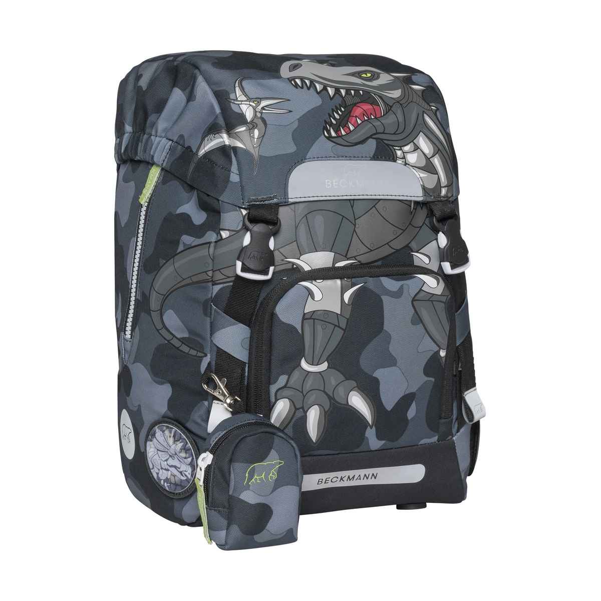 Beckmann Skoletaske Classic 22 liter, Camo Rex