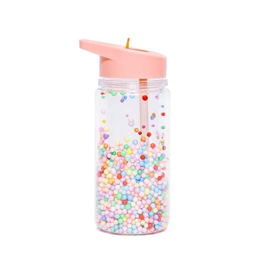 Petit Monkey Drikkedunk med flamingokugler, Fersken