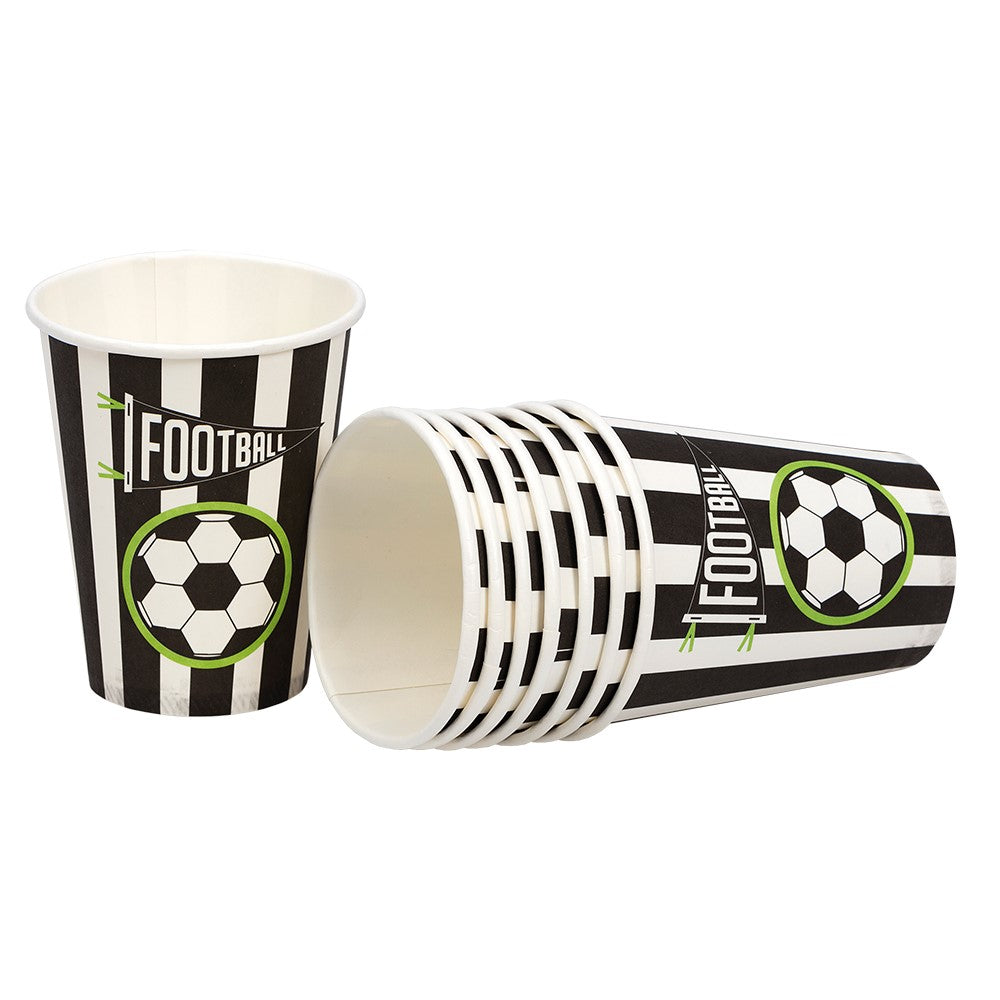 Fodbold Papkrus 8 stk.