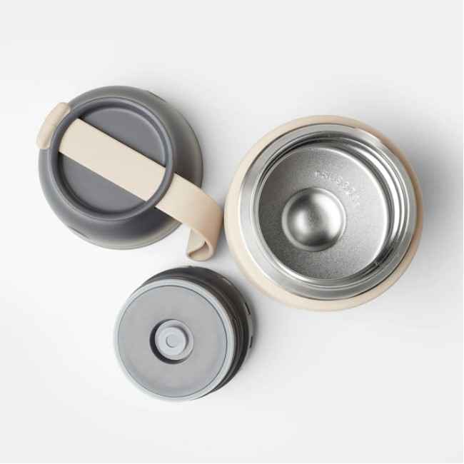 Aya & Ida Food'ie Lunch Box 500 ml, Cream Beige