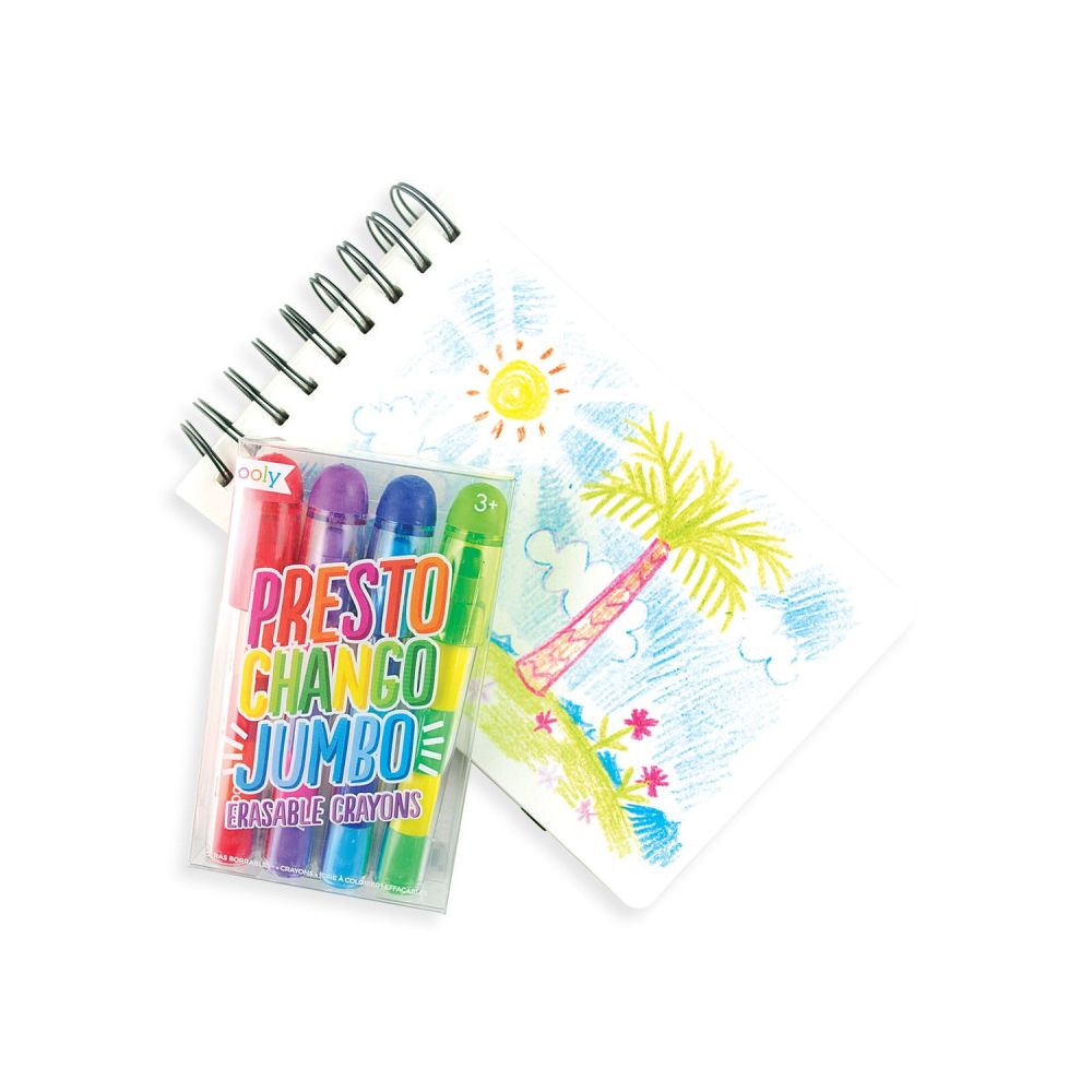 Ooly Presto Chango Jumbo sletbare stablefarver, 4 stk.