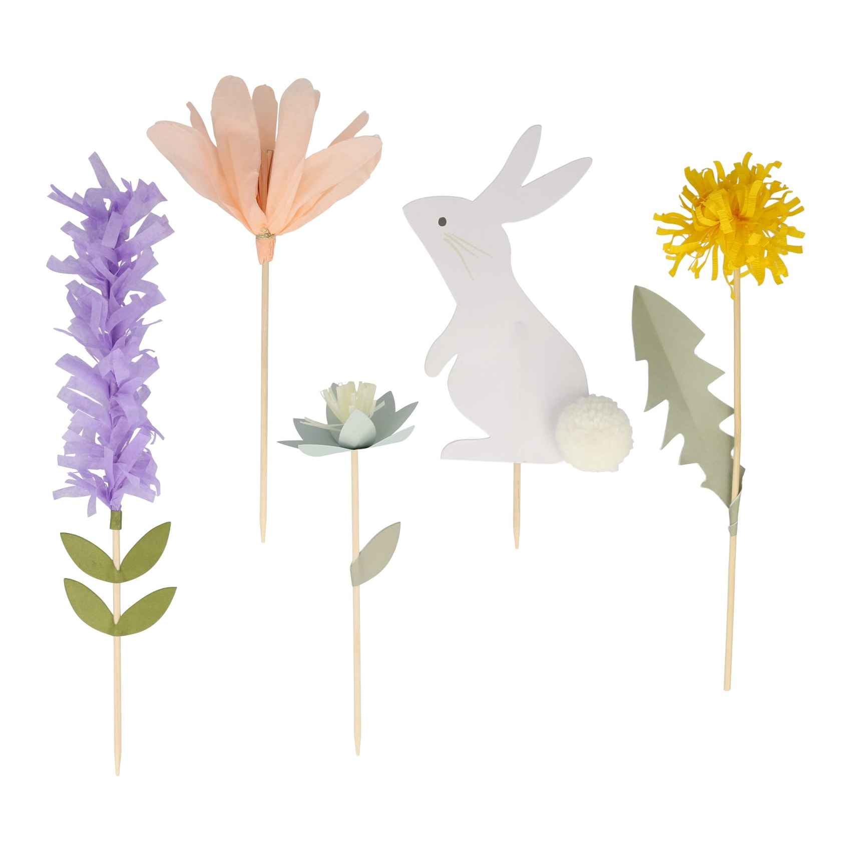 Meri Meri Cake Toppers Kagepynt, Påske