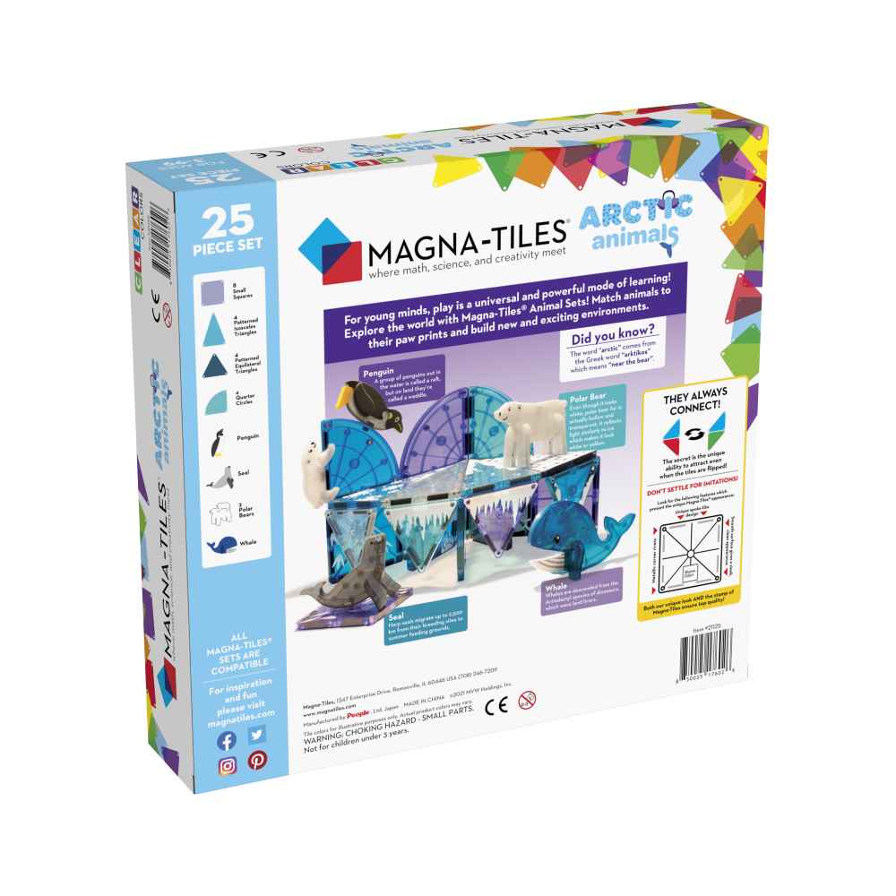 Magna-Tiles Arctic Animals 25 dele