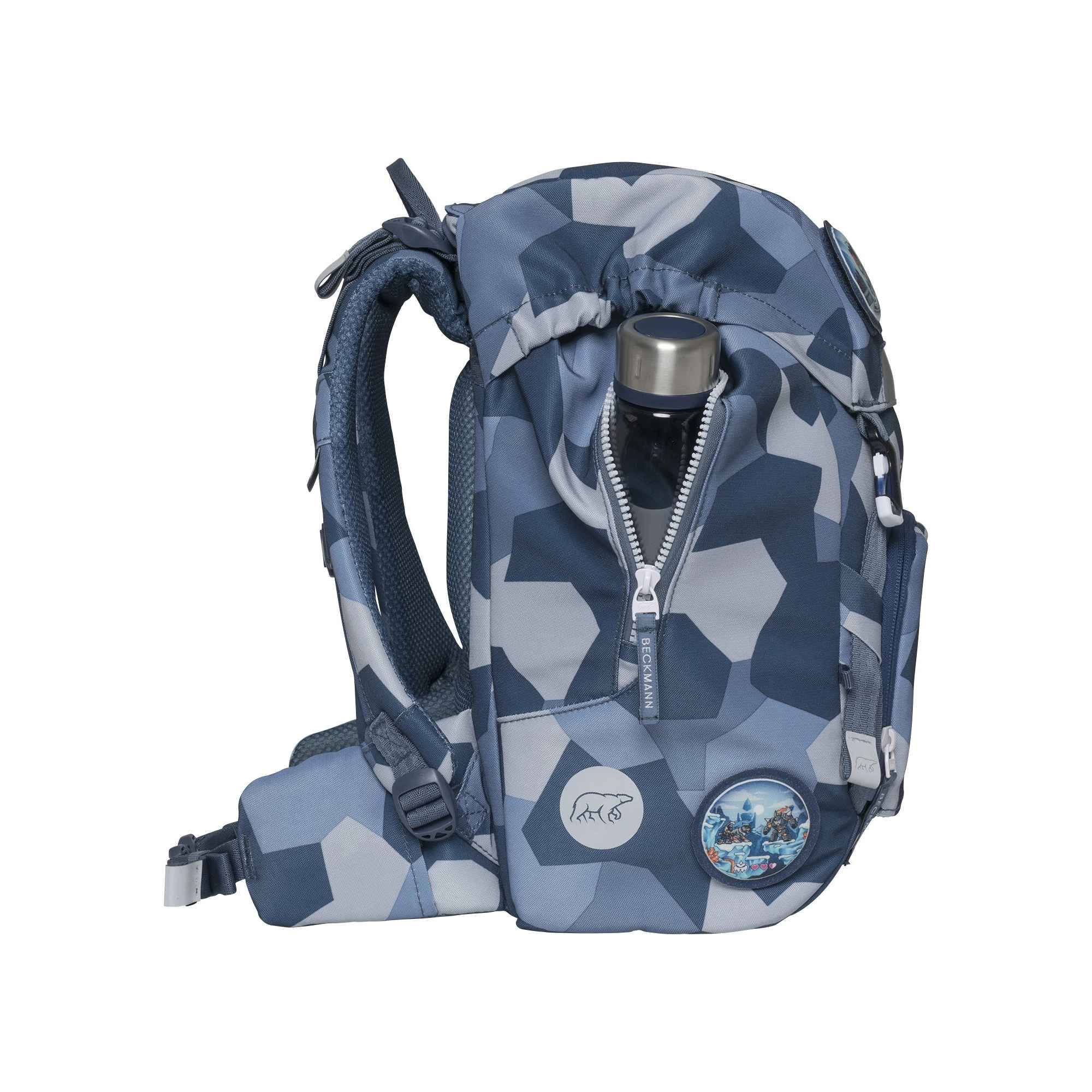 Beckmann Skoletaske Classic 22 liter, Tiger Race