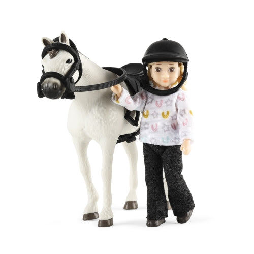 Lundby Dukkehus dukker, Dukke med hest
