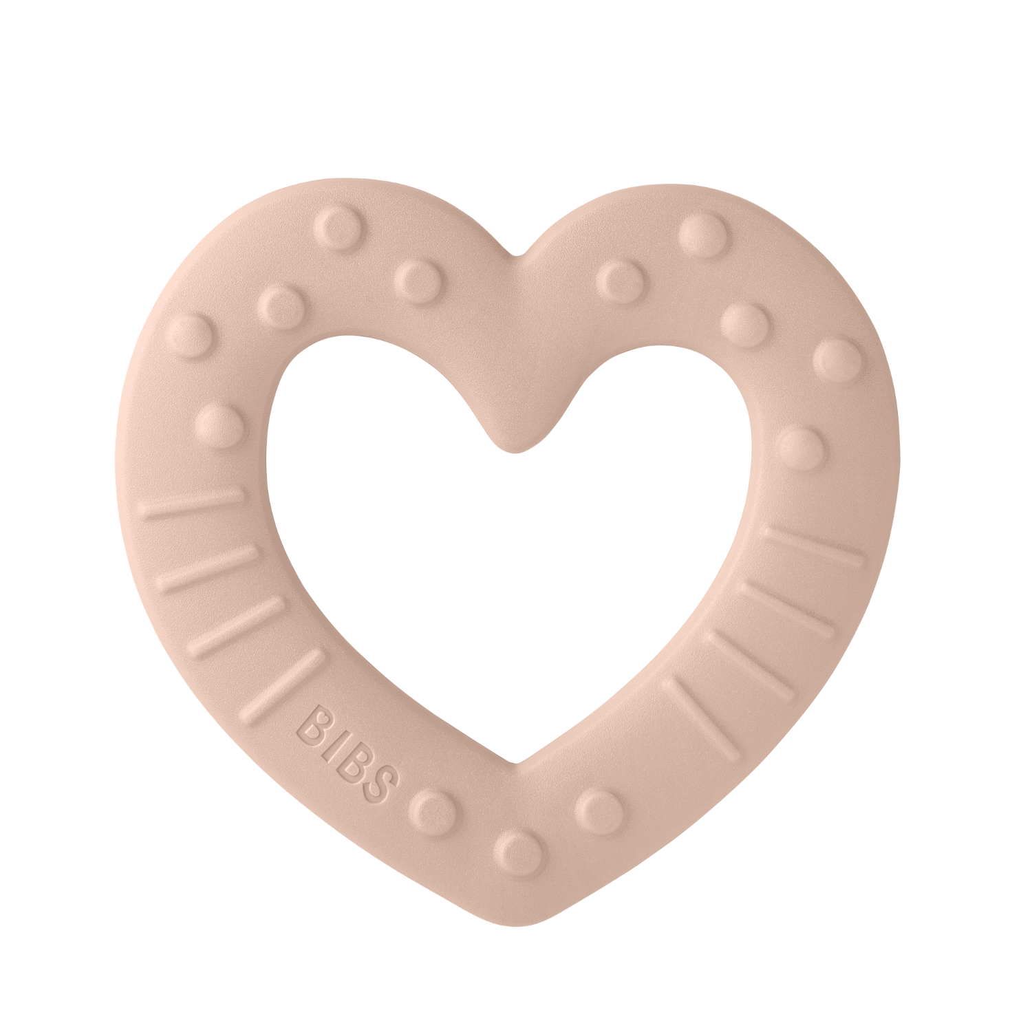 BIBS Baby Bitie bidering, Heart Blush