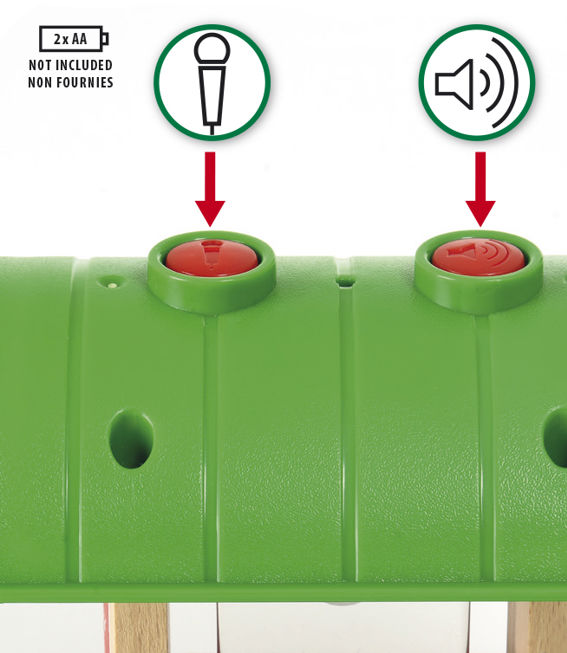 BRIO® Togstation med lydoptager 33840