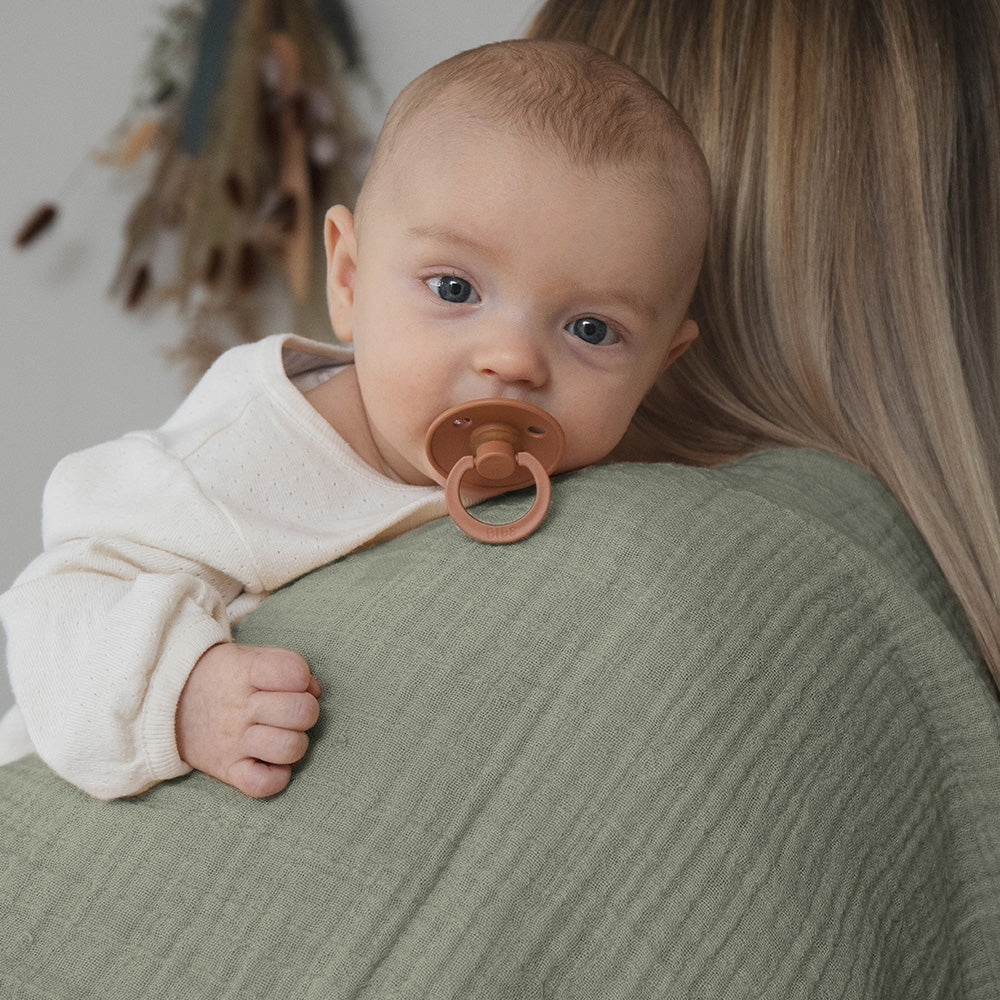 BIBS Muslin Stofbleer 2-pak 70x70 cm, Sage