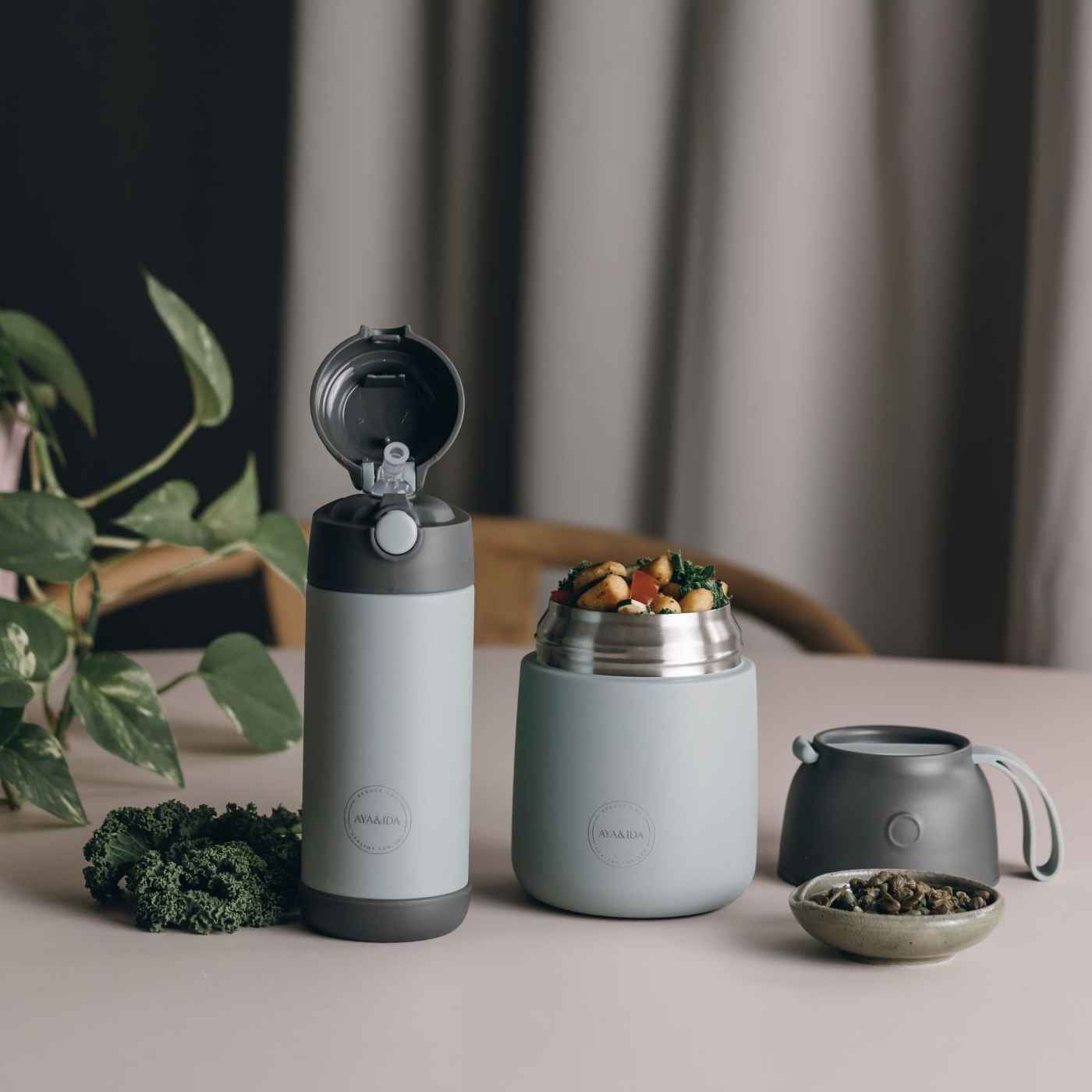 Aya & Ida Food'ie Lunch Box 500 ml, Mint