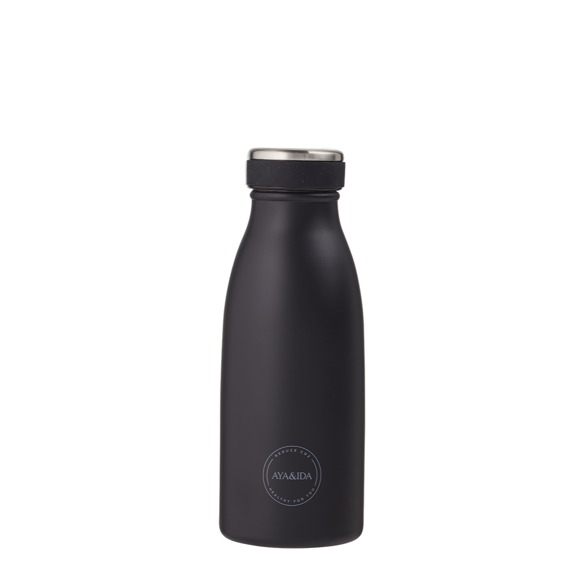Aya & Ida Thermo drikkeflaske 350 ml, Matte Black
