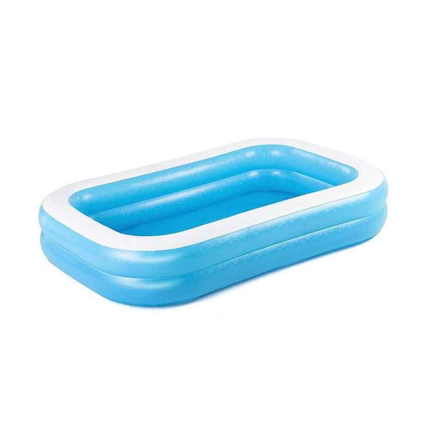 Bestway pool, badebassin i blå/hvid, 778 liter