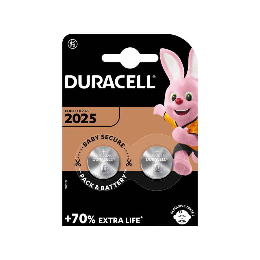 Duracell Batterier 2025 2 stk.