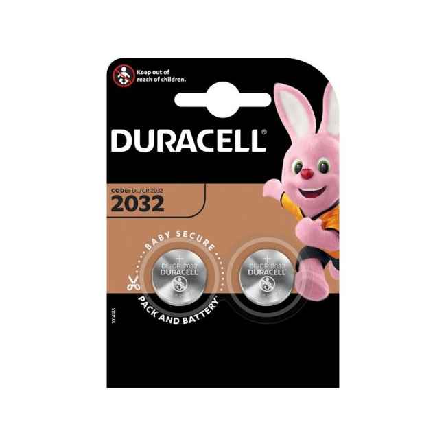 Duracell Batterier 2032 2 stk.