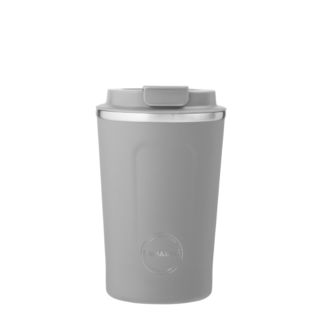 Aya & Ida Thermo Cup2Go 380 ml, Light Grey