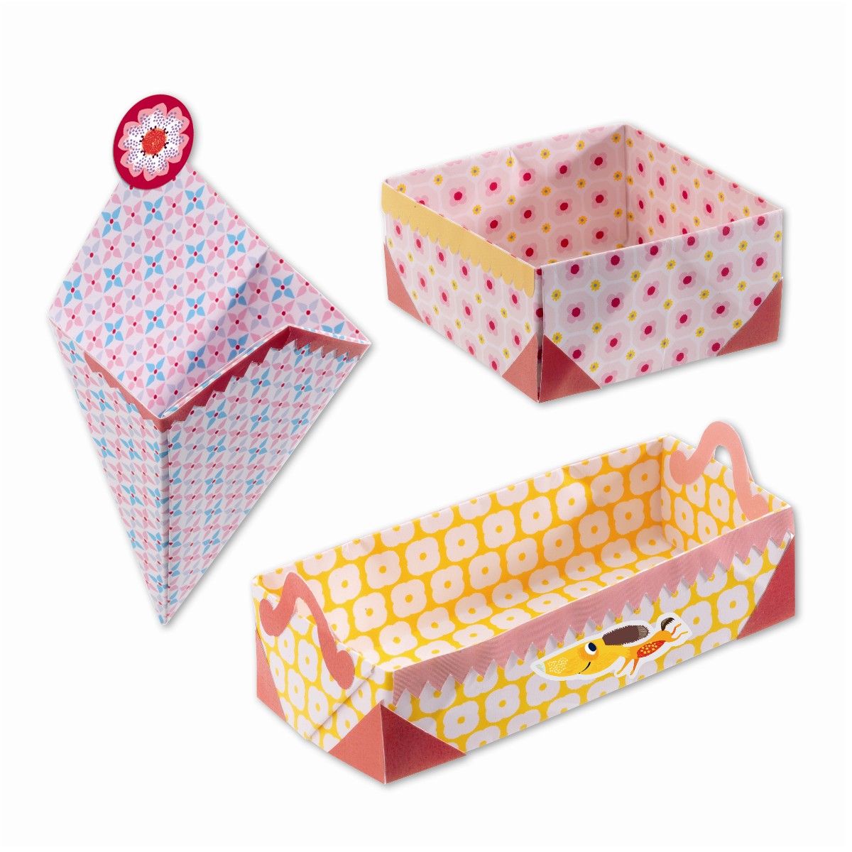 Djeco Kreativt sæt, Origami æsker