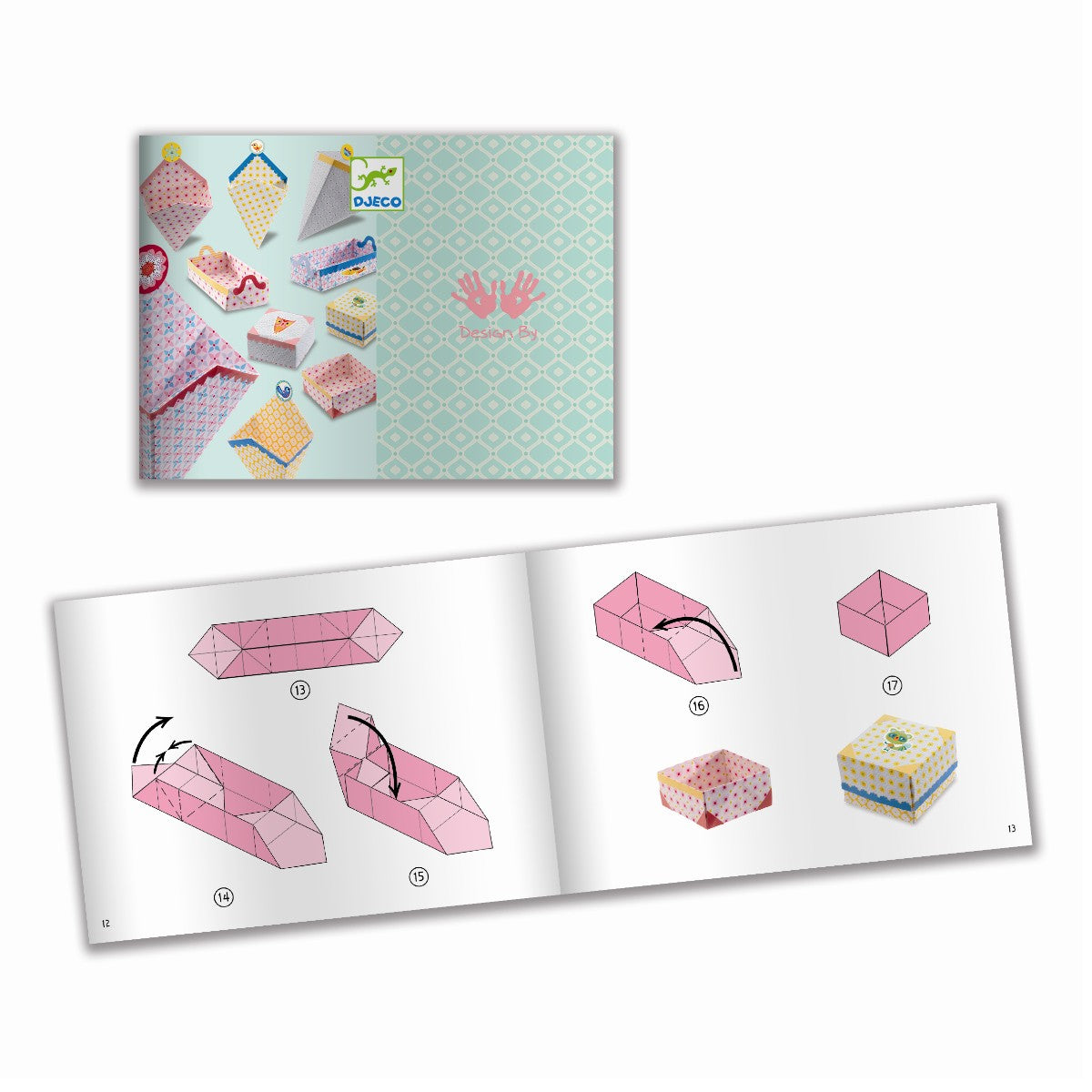 Djeco Kreativt sæt, Origami æsker