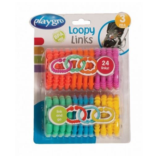 Playgro Loopy links samleringe 24 stk.
