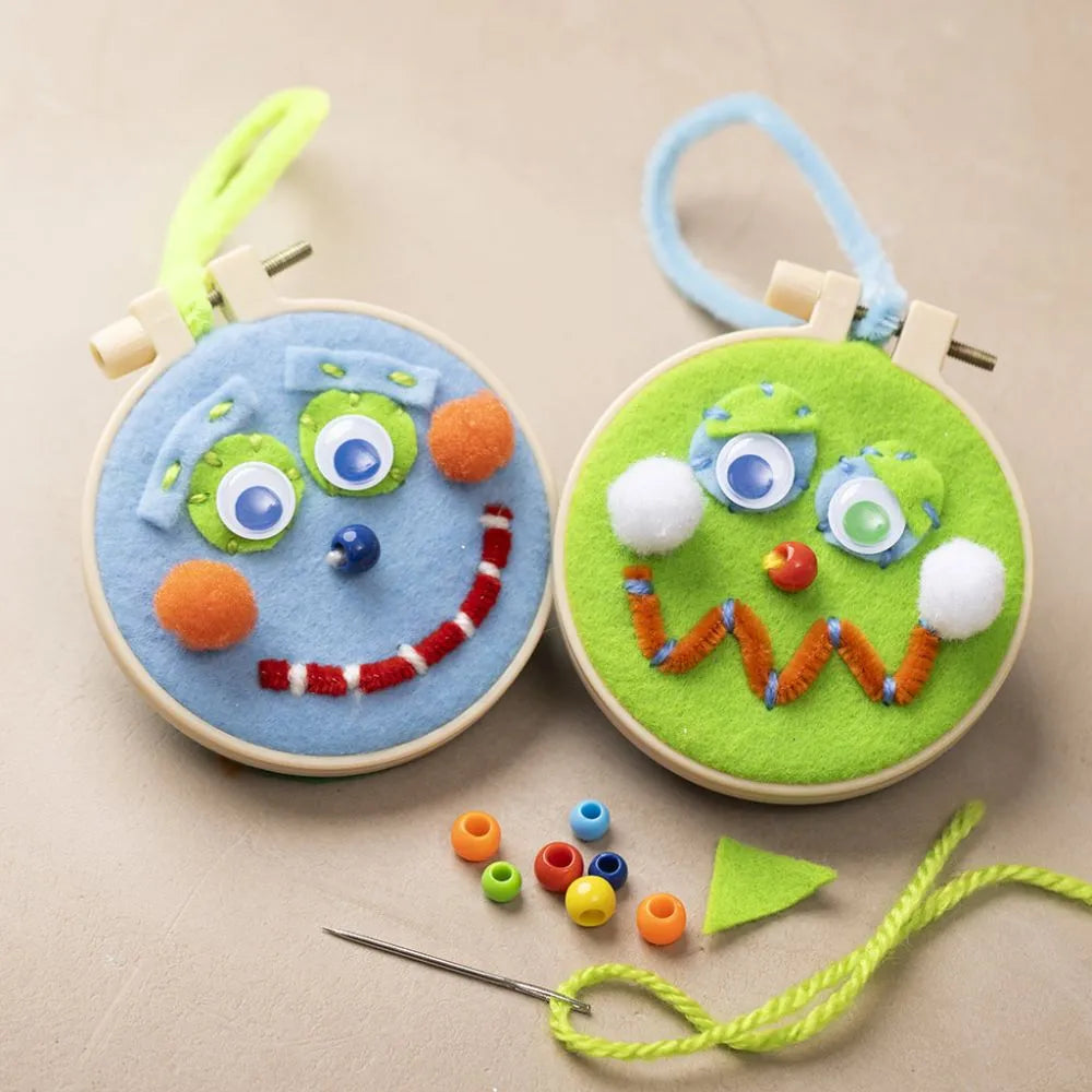 Chenille piberensere 24 stk. Klare farver