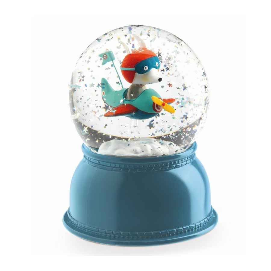 Djeco Snekugle natlampe glimmer og lys, Nattens pilot
