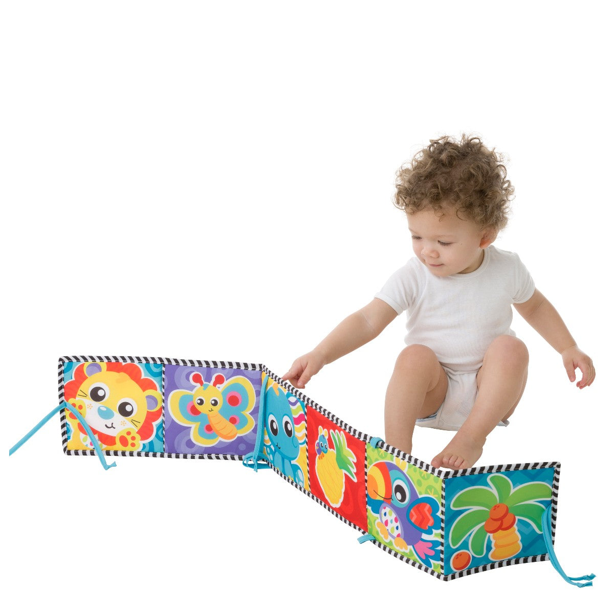 Playgro Tummy Time vendbar bog/spejl